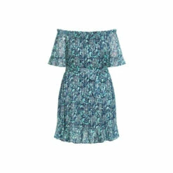 Evans Floral Bardot Dress For Female -Cheap Evans Clothing Store unnamed file 35