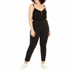 Evans Bengaline Bootcut Trousers - Short For Female -Cheap Evans Clothing Store unnamed file 381