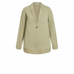 Evans Soft Button Jacket For Female -Cheap Evans Clothing Store unnamed file 384