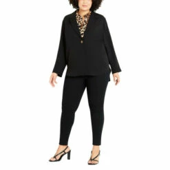 Evans Soft Button Jacket For Female -Cheap Evans Clothing Store unnamed file 387