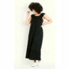 Evans Frill Shoulder Maxi Plain Dress For Female -Cheap Evans Clothing Store unnamed file 400