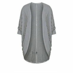 Evans Stripe Throw Over Cardigan For Female -Cheap Evans Clothing Store unnamed file 419