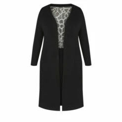 Evans Chelsea Contrast Cardigan For Female -Cheap Evans Clothing Store unnamed file 434