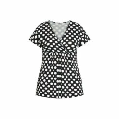 Evans Spot Wrap Front Top For Female -Cheap Evans Clothing Store unnamed file 473