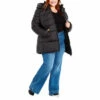 Evans Hooded Padded Coat For Female 1 Evans Hooded Padded Coat For Female -Cheap Evans Clothing Store unnamed file 497