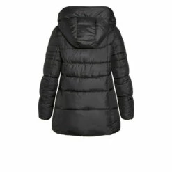 Evans Hooded Padded Coat For Female -Cheap Evans Clothing Store unnamed file 501