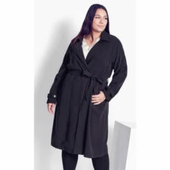 Evans Sara Duster Jacket For Female -Cheap Evans Clothing Store unnamed file 535