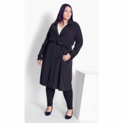 Evans Sara Duster Jacket For Female -Cheap Evans Clothing Store unnamed file 536