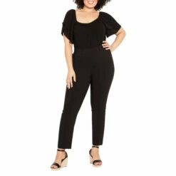 Evans Bengaline Bootcut Trousers - Regular For Female