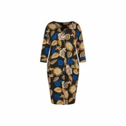 Evans Floral Print Pocket Dress For Female -Cheap Evans Clothing Store unnamed file 596