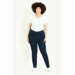 Evans Denim Jeggings - Short For Female -Cheap Evans Clothing Store unnamed file 649