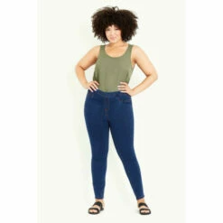 Evans Denim Jeggings - Regular For Female