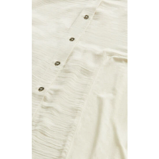 Evans Emma Knit Panel Shirt For Female 6 Evans Emma Knit Panel Shirt For Female - Image 4