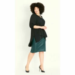 Evans Woven Asymmetrical Shirt For Female -Cheap Evans Clothing Store unnamed file 692