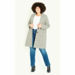 Evans Check Coat For Female 11 Evans Check Coat For Female -Cheap Evans Clothing Store unnamed file 714