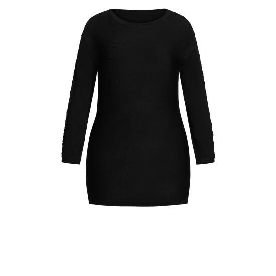 Evans Knot Sleeve Jumper For Female 5 Evans Knot Sleeve Jumper For Female - Image 3