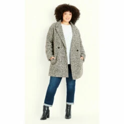 Evans Teddy Button Coat For Female 14 Evans Teddy Button Coat For Female -Cheap Evans Clothing Store unnamed file 819