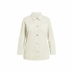 Evans Twill Plain Jacket For Female -Cheap Evans Clothing Store unnamed file 835