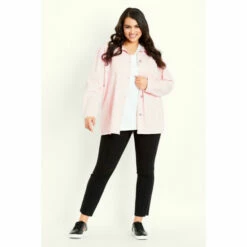 Evans Twill Plain Jacket For Female -Cheap Evans Clothing Store unnamed file 837