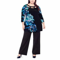 Evans Harriet Placement Tunic Top For Female
