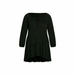 Evans Plain Tiered Tunic Top For Female 8 Evans Plain Tiered Tunic Top For Female -Cheap Evans Clothing Store unnamed file 871