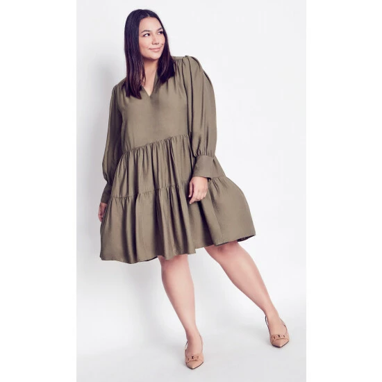 Evans Bianca Tiered Dress For Female 4 Evans Bianca Tiered Dress For Female - Image 2