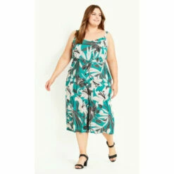 Evans Jumpsuit Tropical For Female -Cheap Evans Clothing Store unnamed file 912