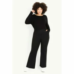 Evans Picasso Trousers - Regular For Female